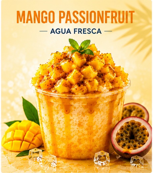 Mango Passionfruit Agua Fresca